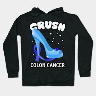 Colon Cancer Blue Ribbon Hoodie